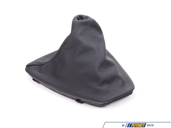 Genuine BMW Genuine BMW Dakota Leather Manual Shift Boot - Schwarz 25117595282