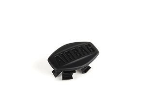 Genuine BMW Airbag Badge - Black - E46 323Ci 325Ci 328Ci 330Ci M3