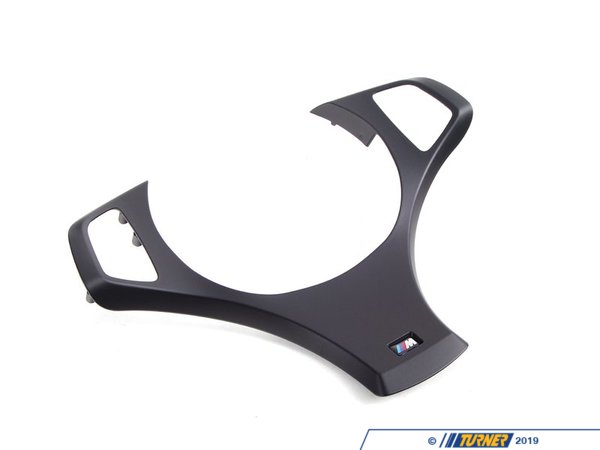 Genuine BMW Genuine BMW Cover, M Steering Wheel, Bla - 32303455491 - Schwarz 32303455491