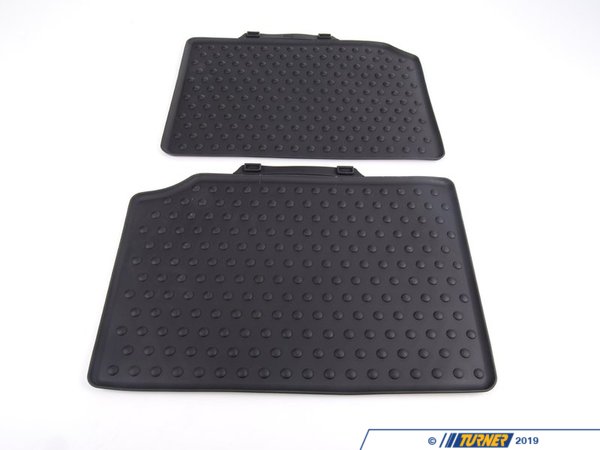 Genuine MINI Genuine MINI Rear Rubber Factory Floor Mats Set 51472181810