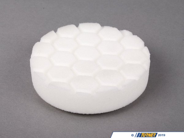 Chemical Guys 4" White Hex Logic Polishing Pad - 1500 To 2000 Grit BUFX104HEX4
