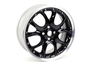 Genuine MINI R98 Two Piece Web Spoke Wheel (4x100) Black