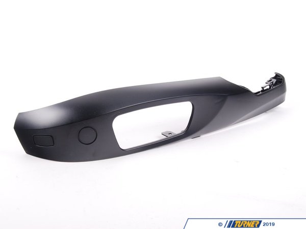 Genuine BMW Seat Trim - Outer Left - Black - E82, E84, E88, E90, E91, E92, F25, F26 52106979645