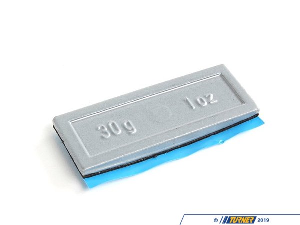 Genuine BMW Genuine BMW Balance Weight, Zinc, W. Adh - 36116766336 - (NO LONGER AVAILABLE) 36116766336