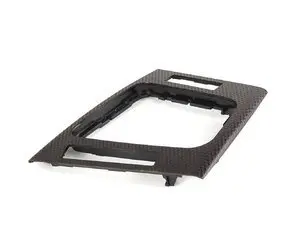Genuine BMW Center Console Trim - Black Cube