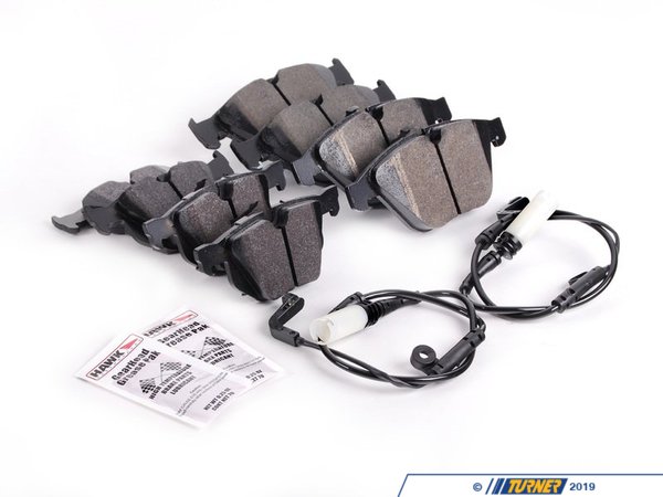 Hawk BMW E9X E84 Front And Rear Brake Pad Kit - Hawk Ceramic HB551Z.748KT