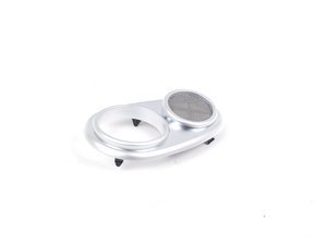 Genuine MINI Right Cover For Door Opener/HK Speaker Grille - Silver