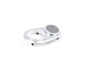 Genuine MINI Right Cover For Door Opener/HK Speaker Grille - Silver