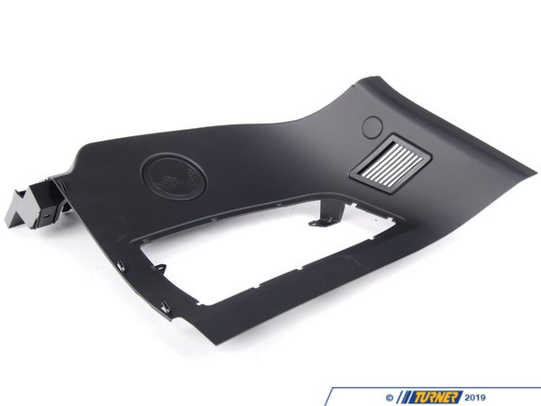 Genuine BMW Genuine BMW Lateral Trim Panel Top Rear - 51437031367 - Schwarz 51437031367