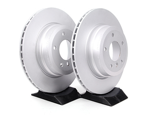 Genuine BMW Rear Brake Rotors Set (324x22) - E82 E88 128i 135i