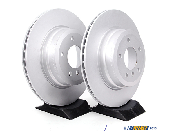 Genuine BMW Genuine BMW Rear Brake Rotors Set (324x22) - E82 E88 128i 135i 34216855003KT
