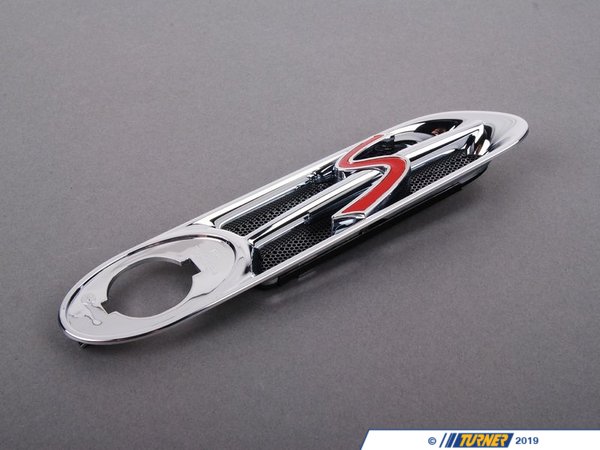 Genuine MINI Genuine MINI Finisher Side Marker Vent - Chrome - Right Side 51137114734