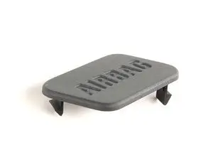 SRS Airbag Door Emblem - Grey - Left - E36, Z3