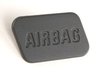 Genuine BMW SRS Airbag Door Emblem - Grey - Left - E36, Z3 51417028799 View 4