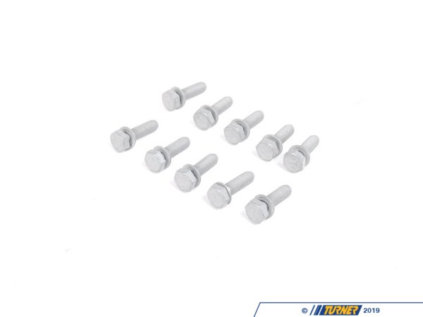 Genuine BMW Oil Cooler Screw - Pack Of 10 17227555715KT