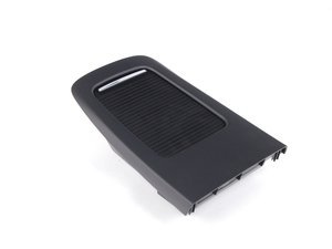 Genuine BMW Rear Console Storage Tray With Cover - Black - E92 E93 328i 328xi 335i 335is 335ix
