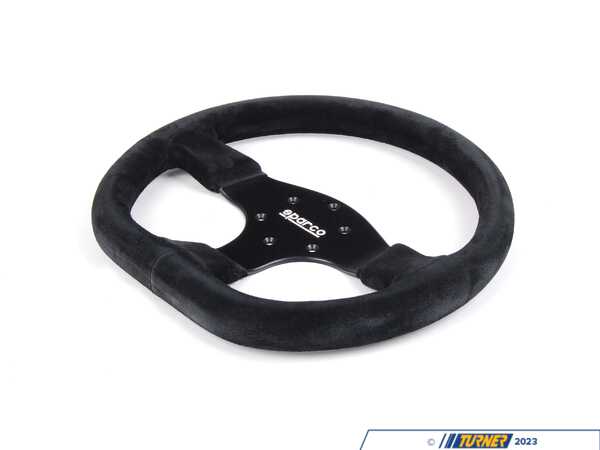 Sparco 353 Steering Wheel - Suede Black 015R353PSN