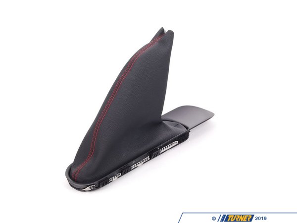 Genuine MINI Genuine MINI John Cooper Works Emergency Brake Boot - Leather / Red 34429225263