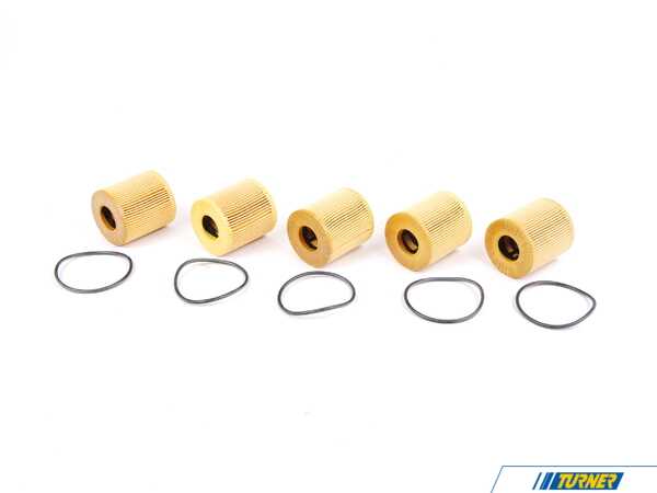 Mann Oil Filter Kit With O-Ring - 5 Pack 114276224465PKT2