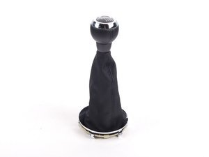 Genuine MINI Shift Knob W/ Boot - Chrome