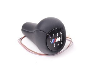 Genuine BMW M Illuminated Manual Shift Knob - 6 Speed  