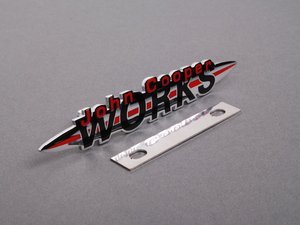 Genuine MINI JCW Front Grille Badge