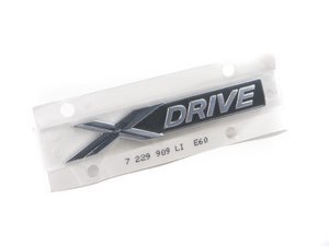 Genuine BMW Lettering Left - X-Drive - 51147229909