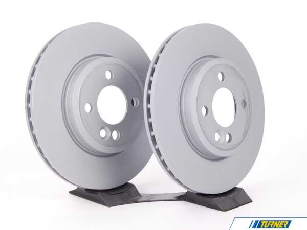 Zimmermann Front Brake Rotors - Pair 11.02" (280x22) 34116774985KT2