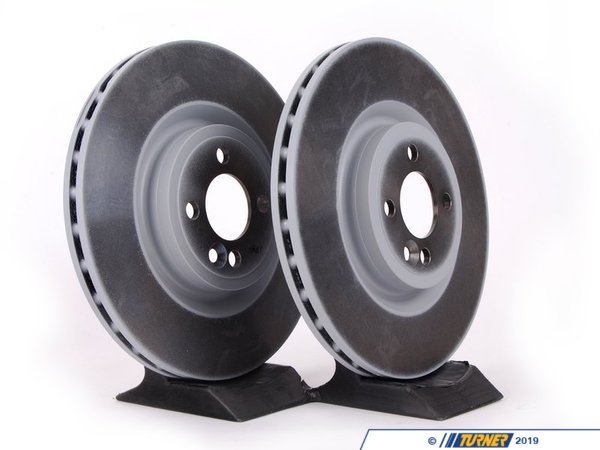 Genuine MINI Front JCW GP2 Brake Rotors - Pair 13" (330x25) 34116858071KT