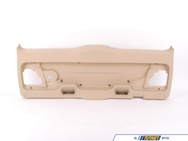 51498259955 - Genuine BMW Lower Tail Lid Trim Panel Sandbeige ...