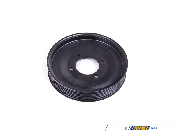 11517840381 - Genuine BMW Water Pump Pulley - S85 5.0L | Turner Motorsport
