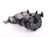 Akebono Akebono Rear Euro Ceramic Brake Pad Set -- E38 E39 E46 E60 Z4 E52 E53 E83 EUR683 View 3