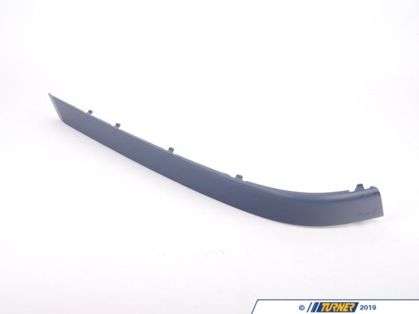Genuine BMW Genuine BMW Bumper Guard, Primed, Rear Left - 51127043369 - E65 51127043369