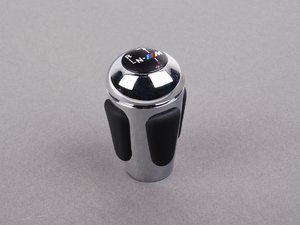 Genuine BMW SMG Shift Knob - Schwarz Leather - E46 M3