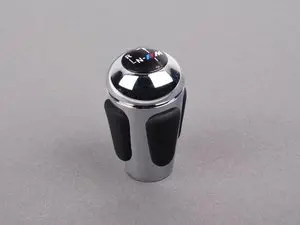 Genuine BMW SMG Shift Knob - Schwarz Leather - E46 M3