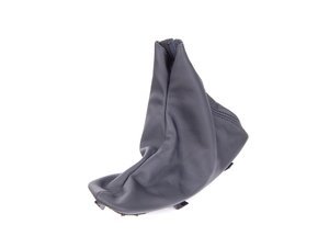 Genuine BMW Leather Parking Brake Boot - Black - E91 E93 E92 E90
