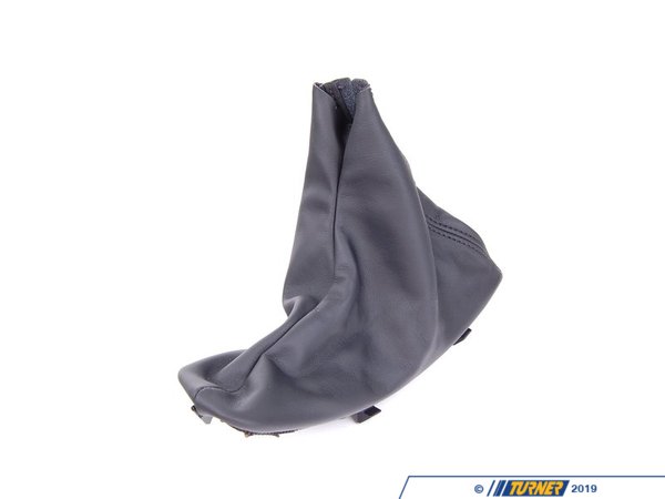 Genuine BMW Genuine BMW Leather Parking Brake Boot - Black - E91 E93 E92 E90 34427900777