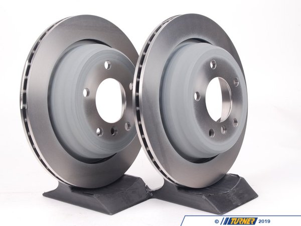 Genuine BMW Rear Brake Rotors - Pair (298x20) 34216767060kt
