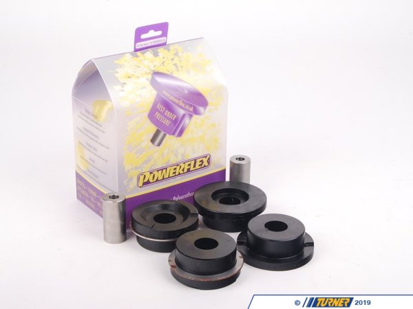 Powerflex Black Series Race Polyurethane Rear Subframe Bushing Front Position - Race - E46 Non-M PFR5-4610BX2