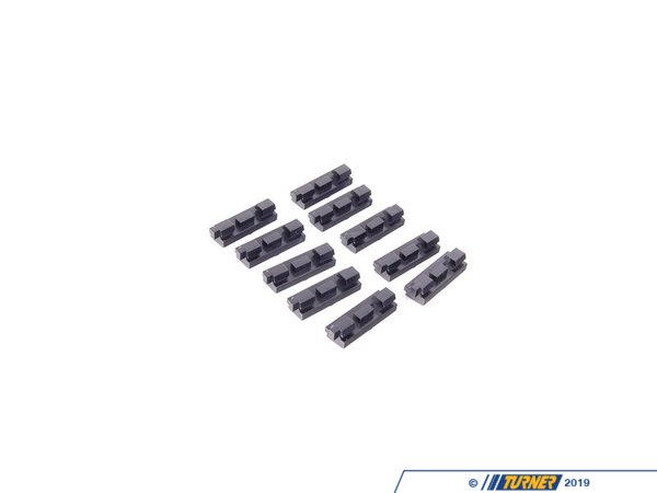 Genuine BMW Supporting Clip For Rear Window Trim - Pack Of 10 51138157203KT