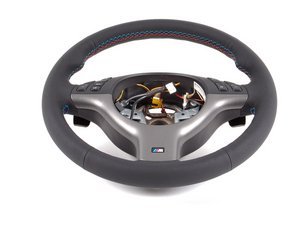 Genuine BMW M3 Steering Wheel - With Multifunction Controls - E46 M3