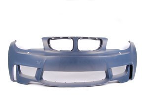 Genuine BMW Trim Cover, Bumper, Primered, Front - E82 - 51118052493 