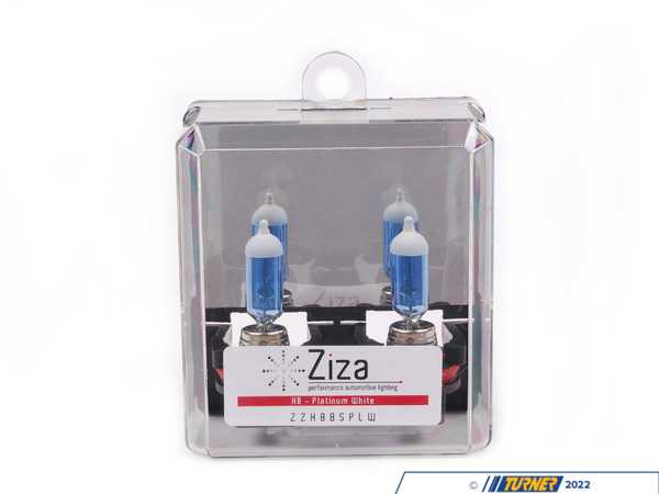 ZiZa H8 Platinum White Bulb - Pair (55W) ZZH8BSPWA-55W