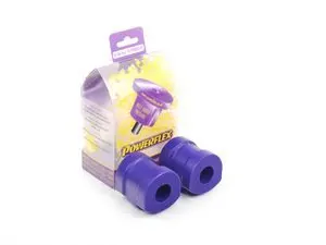 Powerflex Polyurethane Front Sway Bar Bushing Set - E34, E36, Z4