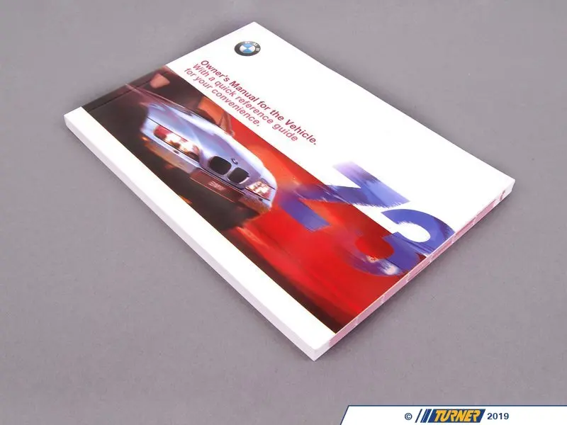 01410002676 - Genuine BMW Owner's Manual - Z3 2.5 2.8 M Coupe M