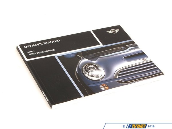 Genuine MINI Genuine MINI Owner's Handbook R50, R52, R 01410159134 01410159134