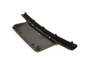 Bumper Impact Strip with License Plate Bracket - Center - E46 323i, 325i, 328i, 330i