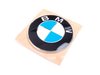 Genuine BMW Genuine BMW Emblem/Roundel with Grommets - Trunk - E36 M3 Convertible, E36 323ic, E36 325ic, E36 328ic 51148164924KT View 4