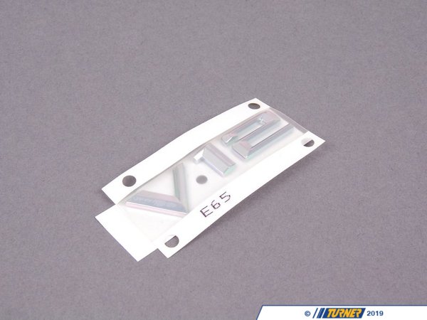 Genuine BMW Genuine BMW V12 Emblem - E65 E66 760i 760Li 51147033256