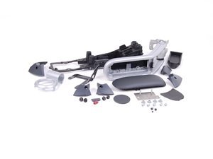 Armrest Retrofit Kit - White Silver 